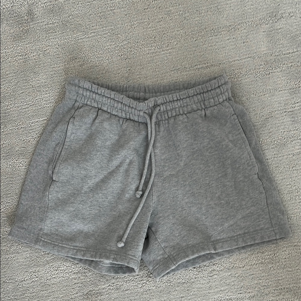 TNA Gray Athletic Shorts with Relaxed Fit